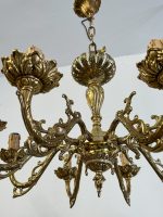 Liela izmēra, Metāla lampa , 8 spuldzes, smaga (3914) - Image 5