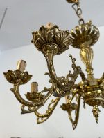 Liela izmēra, Metāla lampa , 8 spuldzes, smaga (3914) - Image 21