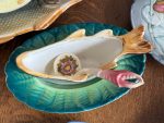 Service à poisson exclusif en majolique — Style historiciste, (5372) – Image 5