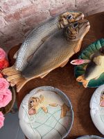Service à poisson exclusif en majolique — Style historiciste, (5372) – Image 4