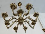 Liela izmēra, Metāla lampa , 8 spuldzes, smaga (3914) - Image 2