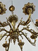Liela izmēra, Metāla lampa , 8 spuldzes, smaga (3914) - Image 4