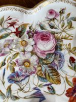 Antīks "Vieux Paris" stila porcelāna komplekts ar ziediem (5355) – Image 8