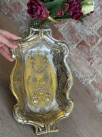 Neliela Izmēra, Jūgendstila Paplāte, Viegla Pēc Svara (5637) - Image 2