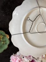 sienas, porcelāna šķīvji ar putnu motīviem un zelta krāsas detalizāciju, pieejami 2gab (7051) - Image 9