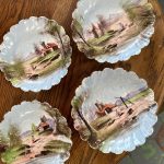Maza Izmēra Porcelāna Šķīvji, 4gab (4342)
