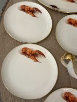 Exclusive Antique Boch Frères Keramis Seafood Service "Hératux" with Lobsters — First Half of the 20th Century (6036) - Image 8
