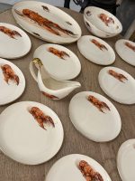 Exclusive Antique Boch Frères Keramis Seafood Service "Hératux" with Lobsters — First Half of the 20th Century (6036) - Image 13