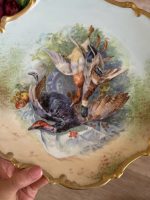 Porcelāna Šķīvis ar Medījuma Motīvu, Neliela Izmēra (5642) - Image 2