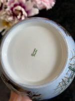 Neliela Vidēja Limoges porcelāna vāze ar putniem (Small Limoges Porcelain Vase) (7055) - Image 12