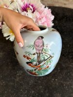 Neliela Vidēja Limoges porcelāna vāze ar putniem (Small Limoges Porcelain Vase) (7055) - Image 9