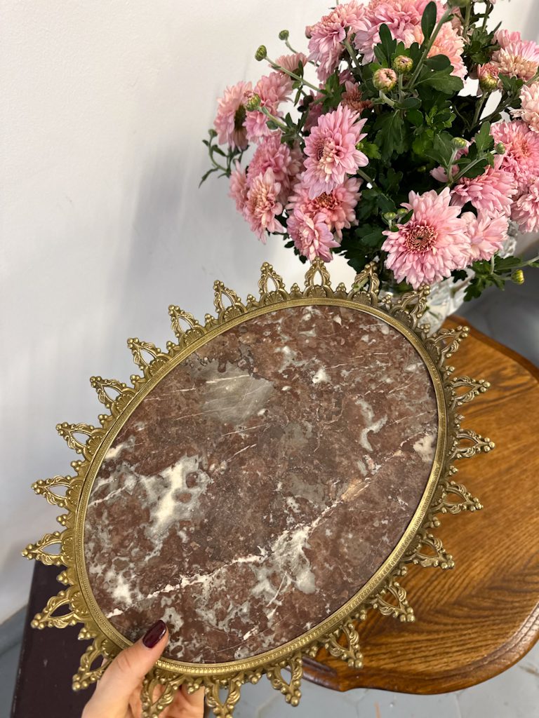 IMG_3810 antique brass marble display tray