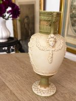 Vidēja izmēra Royal Dux porcelāna vāze Jūgendstilā (Royal Dux Porcelain Vase) (6043) - Image 4