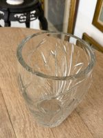 Smaga kristāla vāze ar dzērves putna motīviem Jūgendstilā (Cut Crystal Crane Vase) (6034) - Image 7