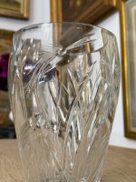 Smaga kristāla vāze ar dzērves putna motīviem Jūgendstilā (Cut Crystal Crane Vase) (6034) - Image 3