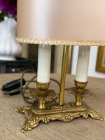 2pcs Table Lamps, Small Size, Lightweight, Each with 2 Bulbs (6071) - Image 2