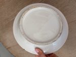 porcelāna kašpo/puķpods ar šķīvi pamatnē, Neo-Rokoko / Romantisms, vidēja izmēra (6087) - Image 10