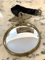 Small Mirror with Eagle and Velvet Ribbon (4465) - Image 7