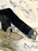 Small Mirror with Eagle and Velvet Ribbon (4465) - Image 5