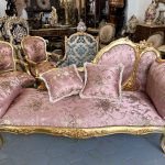 Ļoti Grezna Sofa ar 2 Spilveniem, Liela Izmēra (4752)