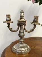 Sudraba Krāsas Metāla Svečturu Pāris (51290) - Image 5