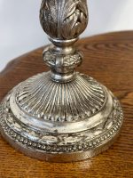 Sudraba Krāsas Metāla Svečturu Pāris (51290) - Image 12
