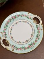 Luxurious Porcelain Sugar Bowl with Lid and Plate, *Sugar Bowl Has a Crack (4467) - Image 7