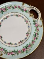 Luxurious Porcelain Sugar Bowl with Lid and Plate, *Sugar Bowl Has a Crack (4467) - Image 8