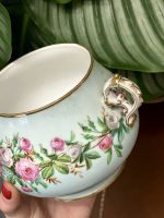 Luxurious Porcelain Sugar Bowl with Lid and Plate, *Sugar Bowl Has a Crack (4467) - Image 10