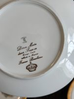 Porcelāna zivju servīze ar zelta apmali — Naturālisma stilā (Limoges Porcelain Fish Service in Naturalism Style) (7060) - Image 14