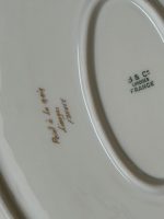 "Limoge" Porcelāna Terīne ar Šķīvi, Vidēji Liela Izmēra (5640) - Image 13