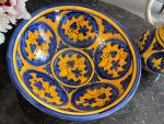 Apgleznots keramikas mazgāšanās komplekts — Majolikas stilā (Hand-Painted Ceramic Washbasin Set in Majolica Style) (7061) - Image 4