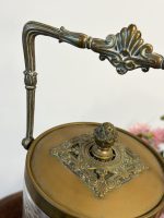 Grezns Stikla Cukurtrauks ar Smalku Detalizāciju, Vāciņu un Rokturi (5055) - Image 6
