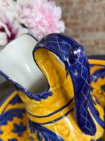 Apgleznots keramikas mazgāšanās komplekts — Majolikas stilā (Hand-Painted Ceramic Washbasin Set in Majolica Style) (7061) - Image 10