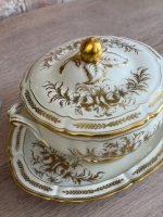 "Limoge" Porcelāna Terīne ar Šķīvi, Vidēji Liela Izmēra (5640) - Image 2