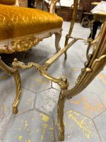 Antīka bronzas konsole ar oniksa virsmu un kariatīdu kājām — Luija XV rokoko stilā (Antique Bronze Console Table in Louis XV Rococo Style) (4864) - Image 20