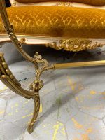 Antīka bronzas konsole ar oniksa virsmu un kariatīdu kājām — Luija XV rokoko stilā (Antique Bronze Console Table in Louis XV Rococo Style) (4864) - Image 21