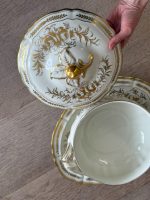 "Limoge" Porcelāna Terīne ar Šķīvi, Vidēji Liela Izmēra (5640) - Image 9
