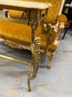 Antīka bronzas konsole ar oniksa virsmu un kariatīdu kājām — Luija XV rokoko stilā (Antique Bronze Console Table in Louis XV Rococo Style) (4864) - Image 11