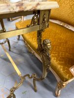 Antīka bronzas konsole ar oniksa virsmu un kariatīdu kājām — Luija XV rokoko stilā (Antique Bronze Console Table in Louis XV Rococo Style) (4864) - Image 13