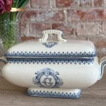 antique terre de fer tureen vermont