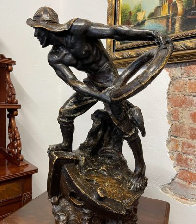 Stor figur med pære indeni (3416)