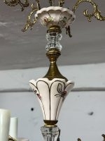 Griestu lampa ar ziedu elementiem, vidēja izmēra, viegla pēc svara, 5spuldzes (6339) - Image 15