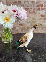 Wooden bird with bronze detailing, small size (7100) - Image 2