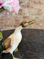 Wooden bird with bronze detailing, small size (7100) - Image 5