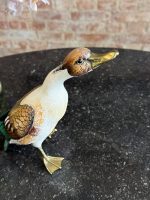 Wooden bird with bronze detailing, small size (7100) - Image 6