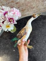 Wooden bird with bronze detailing, small size (7100) - Image 4