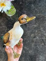 Wooden bird with bronze detailing, small size (7100) - Image 7
