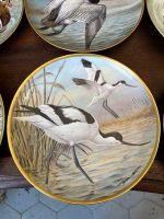 Porcelāna Šķīvji ar Putnu Motīviem, 6 gabali (3581) - Image 11