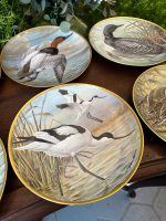 Porcelāna Šķīvji ar Putnu Motīviem, 6 gabali (3581) - Image 7